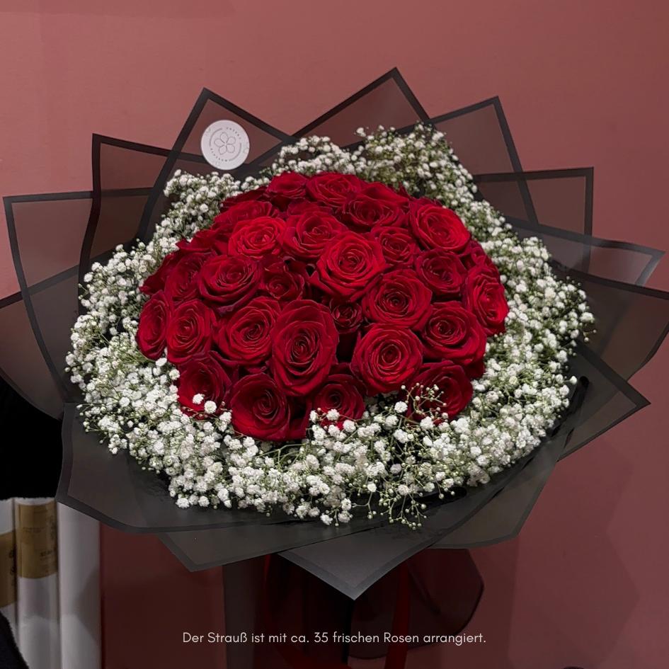 Frische Rosenstrauß