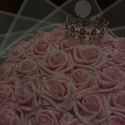 Blossom Rosenstrauß® | 𝗥𝗼𝘆𝗮𝗹-𝗚𝗹𝗶𝘁𝘇𝗲𝗿-𝗦𝘁𝗼𝗳𝗳𝗿𝗼𝘀𝗲𝗻
