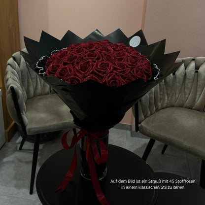 Blossom Rosenstrauß® | 𝗥𝗼𝘆𝗮𝗹-𝗚𝗹𝗶𝘁𝘇𝗲𝗿-𝗦𝘁𝗼𝗳𝗳𝗿𝗼𝘀𝗲𝗻