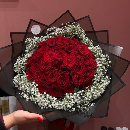 Frische Rosenstrauß