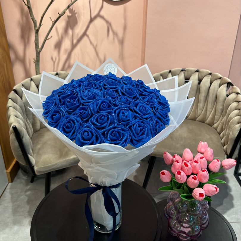 Blossom Rosenstrauß® | 𝗥𝗼𝘆𝗮𝗹-𝗚𝗹𝗶𝘁𝘇𝗲𝗿-𝗦𝘁𝗼𝗳𝗳𝗿𝗼𝘀𝗲𝗻